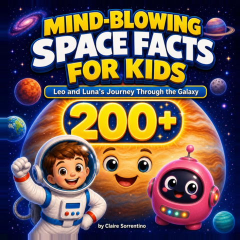 Mind-Blowing Space Facts for Kids: Leo and Luna's Journey Through the Galaxy, by Claire Sorrentino